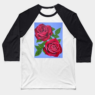 Red Roses Baseball T-Shirt